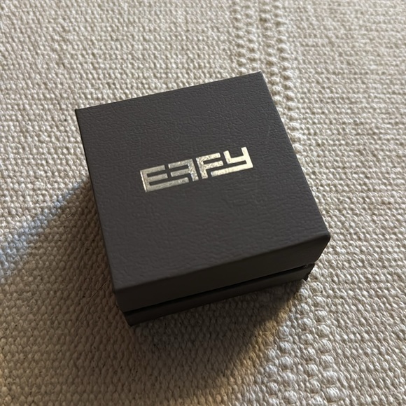 Effy Multicolor Gemstone Silver Ring Sz 7 - Picture 6 of 6